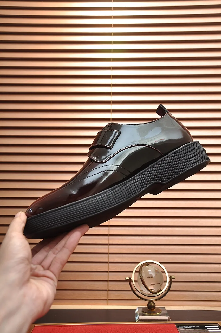 Men's shoes 💰720💶 [Ferragamo/Ferragamo] The latest model in the counter. Original imported open-sided high-quality cowhide hand-woven + imported 🐂 cowhide + original luxury metal buckle + original combination outsole. Comparison without pressure 38--45 (45 custom-made)